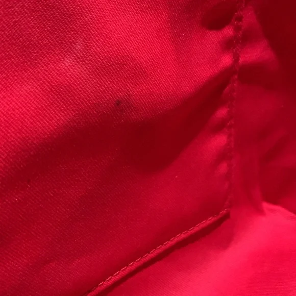 Dooney and Bourke Small Russel Tote in Cranberry Saffiano Leather - Picture 12 of 14